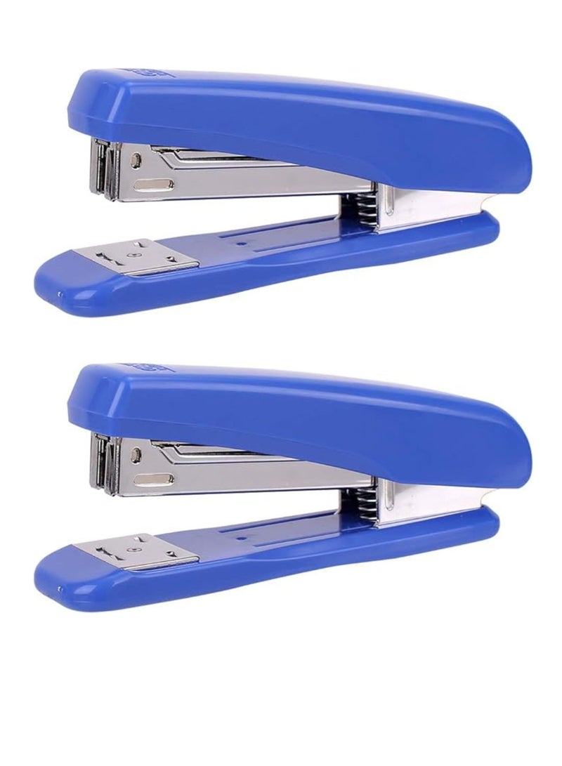 Deli 25 Sheets Stapler 0306 for 24/6,26/6 Blue Pack Of 2 - Image 1