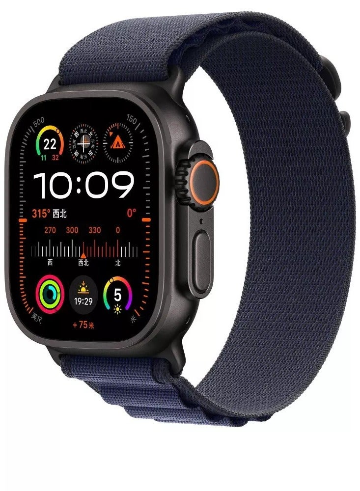 Alpine Loop Band for Apple Watch Ultra 1/2 49mm 46mm 45mm 44mm 42mm, Nylon Woven Sport Strap Compatible with iwatch Series 10 9 8 7 6 5 4 3 2 1 SE  - Image 1