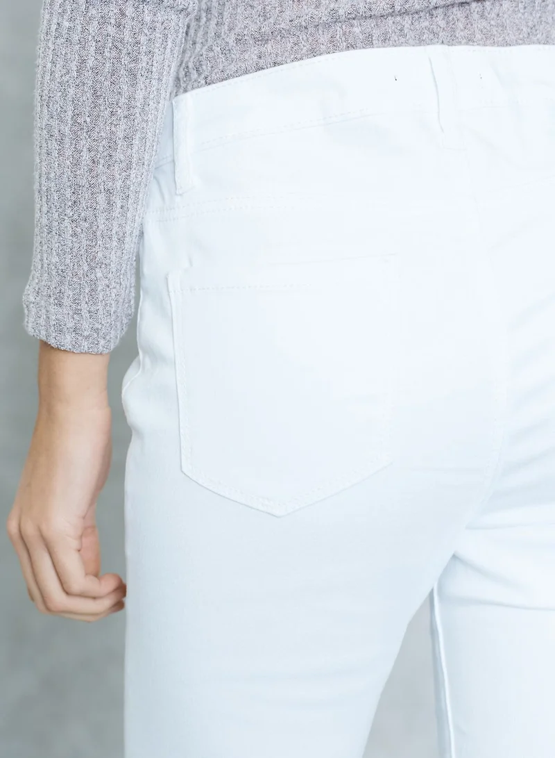 FOREVER 21 Mid-Rise Skinny Jeans