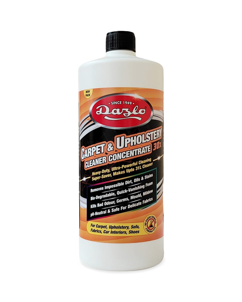 Dazlo Carpet Upholstery Cleaner Concentrate (1kg) | Makes 31L Cleaning Solution | Professional Grade Stain Remover | Cleaner For Car Interiors, Seat, Carpet, Roof Headliner, Upholstery, Fabric, Sofa - Image 5