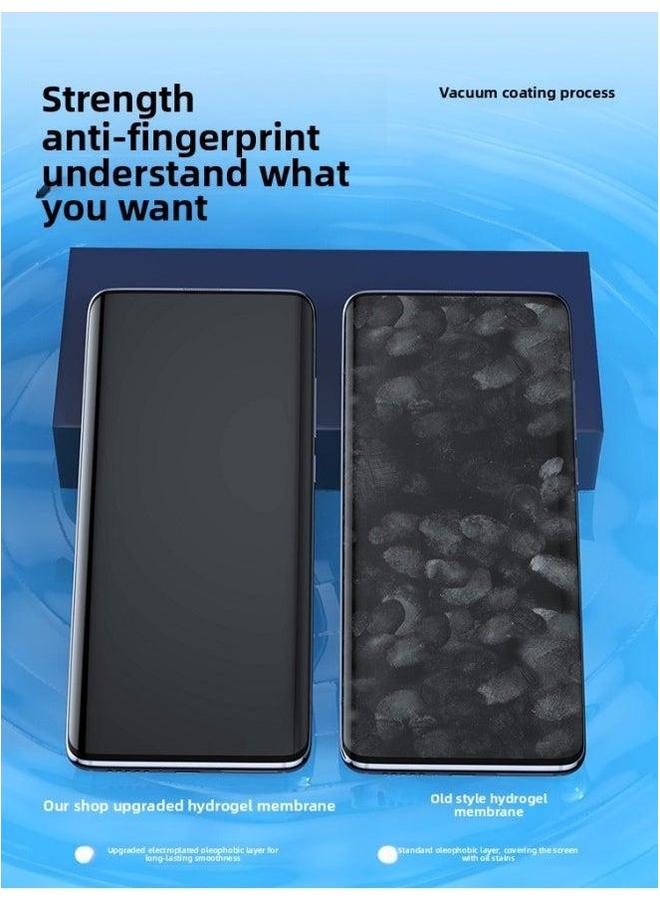 Applicable To Vivox90 Mobile Phone Film X100/x80pro S15/17/16/18 Tempered X200pro Curved Screen-Colour:Imported Hydrogel [ultra-clear * Full Glue Unlocks In Seconds] 2 Pieces Free Artifact-Size:iQOO Neo6 SE - Image 4