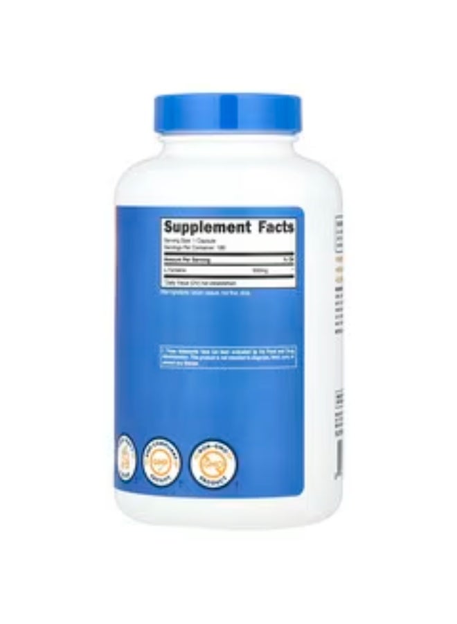 Nutricost, L-Tyrosine, 500 mg, 180 Capsules - Image 2