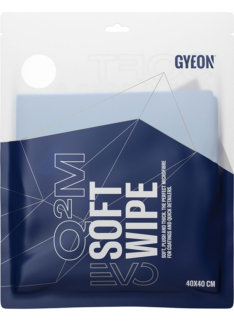 Gyeon Q²m Softwipe Evo Laser Cutting Plush Polishing Cloth - 40X40 cm  - Image 1
