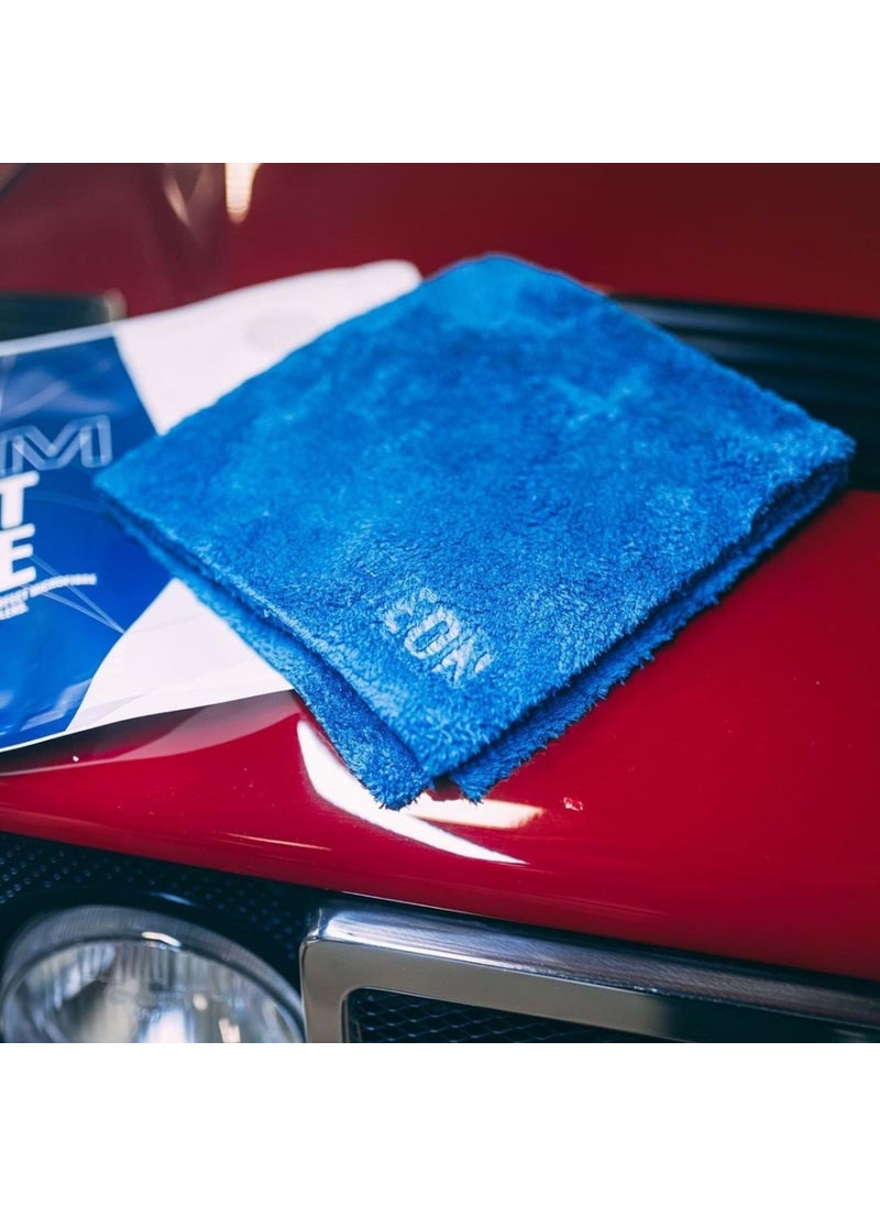 Gyeon Q²m Softwipe Evo Laser Cutting Plush Polishing Cloth - 40X40 cm  - Image 4