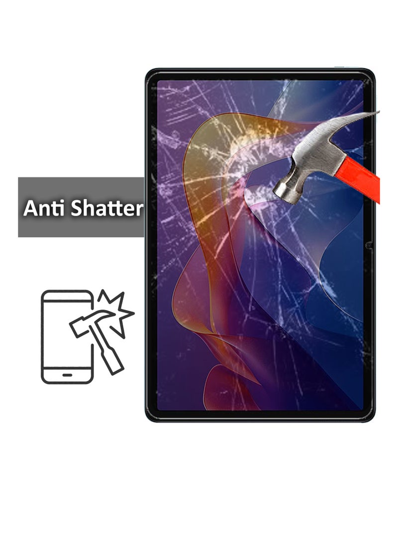 For Redmi Pad 2 - 11.0 inches - 2 Pack Tempered Glass Screen Protector - Premium HD Delicate Touch , Higher Transparency , Easy to Install ,Anti-scratch and Bubble-free Screen Protector - Clear - Image 3