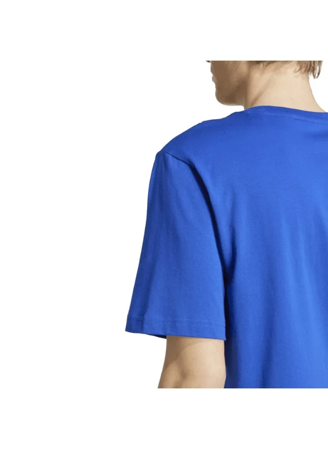 اديداس adidas M L EM PAST TEE Blue Training T-SHIRTS for Men - XS