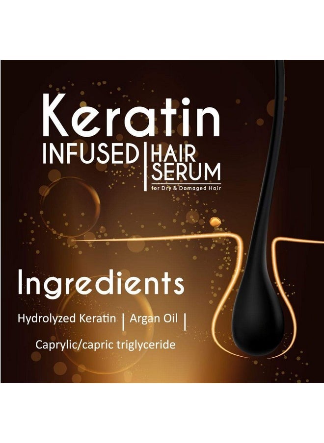 Qraa Keratin Infused Hair Serum For Dry And Damaged Hair 100Ml  - Image 5