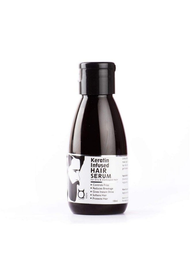 Qraa Keratin Infused Hair Serum For Dry And Damaged Hair 100Ml  - Image 1