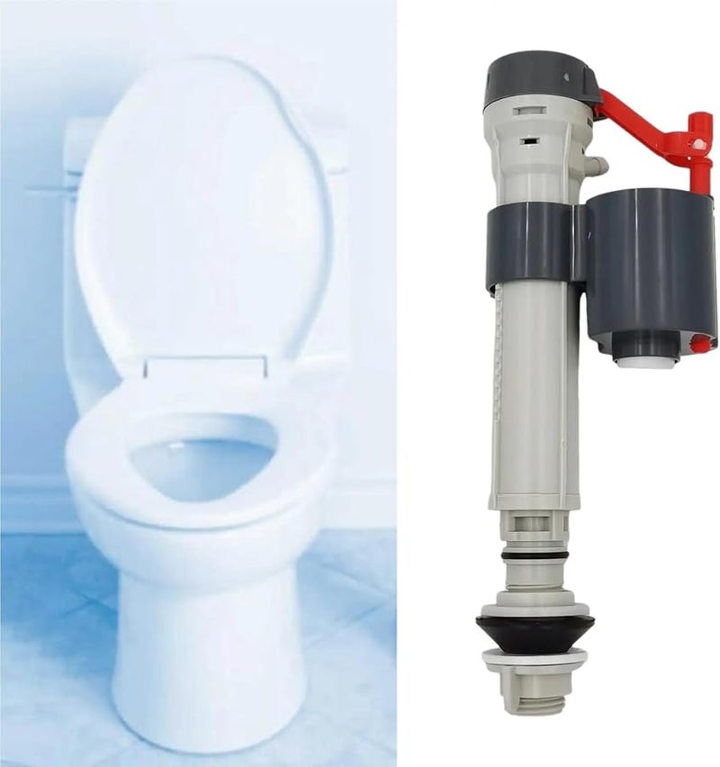 صمام ملء المرحاض عالي الأداء، قاع السيفون العائم لخزان الحمام - Image 5
