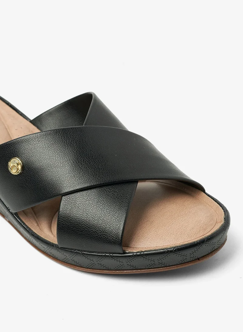 Beira Rio Black Wedge Sandals for Women – Stylish Wedge Heel Sandals for Girls & Daily Wear for Women | Best Price UAE