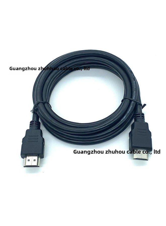 1.4 Version Hdmi Cable SuPPorts 1080P Resolution Nickel-Plated Terminal Hdmi High-definition Cable 1.5m Full Meter-Color:Black-Cord Length:1.5m  - Image 5
