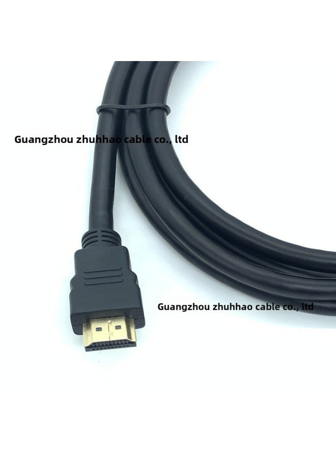 1.4 Version Hdmi Cable SuPPorts 1080P Resolution Nickel-Plated Terminal Hdmi High-definition Cable 1.5m Full Meter-Color:Black-Cord Length:1.5m  - Image 3