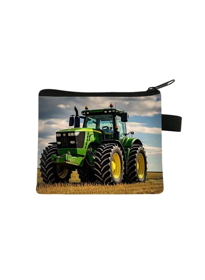 New Excavator Coin Purse Children's Mini Cartoon Storage Bag Student Large Capacity Casual Key Card Holder