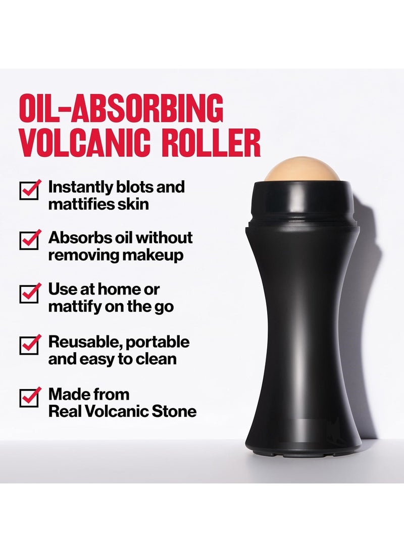 Generic Oil-Absorbing Face Roller Oily Skin Control Roller Reusable Face Roller Skin Care - Image 3