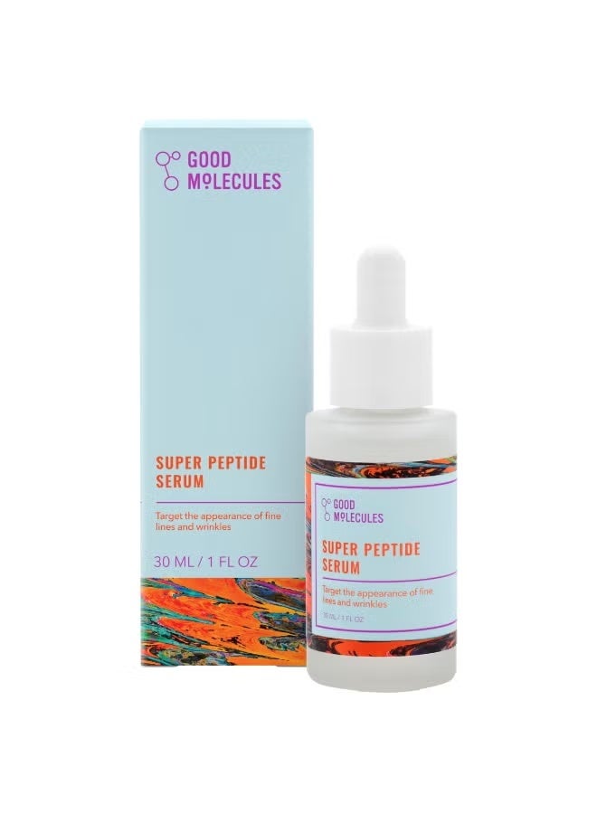 Good Molecules Super Peptide Serum - Anti-aging Facial Serum with Peptides and Copper Tripeptides to Plump and Firm - Water-Based Skincare for Face - Image 1