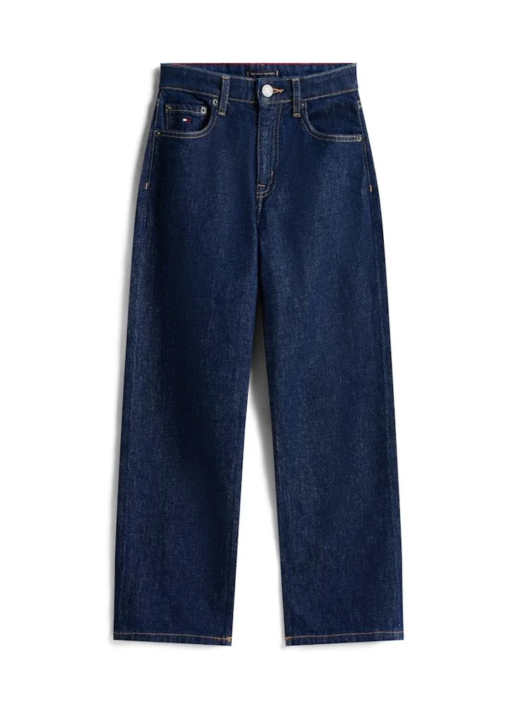 TOMMY HILFIGER Kids Relaxed Rinse Jeans
