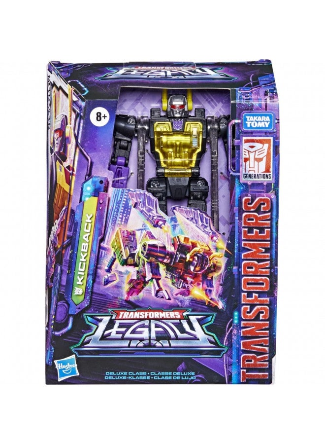 TRANSFORMERS Transformers Toys Generations Legacy Deluxe Kickback Action Figure - Kids Ages 8 and Up, 5.5-inch - Image 2