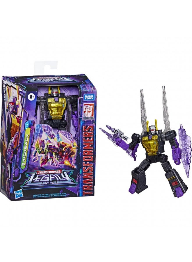 TRANSFORMERS Transformers Toys Generations Legacy Deluxe Kickback Action Figure - Kids Ages 8 and Up, 5.5-inch - Image 3