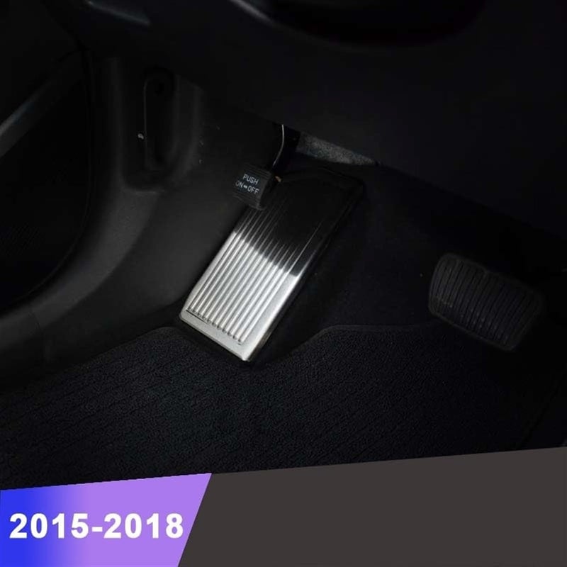 Wivplex Stainless Steel Foot Rest Pedal Pad Cover for Hyundai Tucson - Image 2