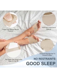Bukela Bunion Corrector Orthopedic Splint Big Toe Separator Pain Relief Non-Surgical Hallux Valgus Correction Straightener for Women Men Day Night Support 1 Pair  - Image 2