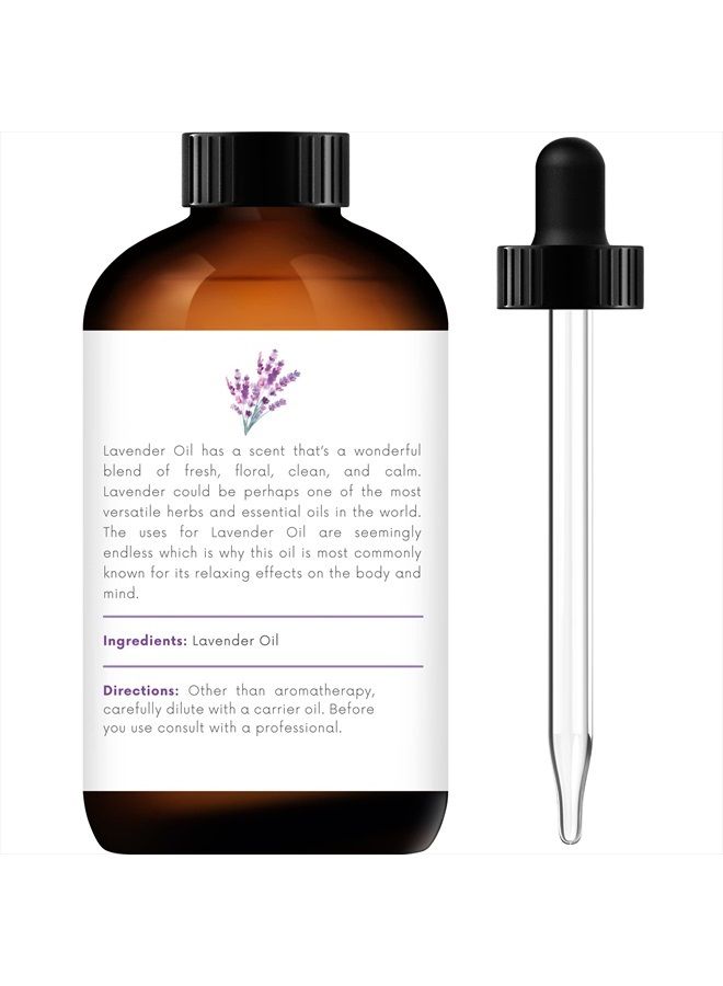 handcraft Blends Handcraft Lavender Essential Oil - 100% Pure and Natural - Premium Therapeutic Grade with Premium Glass Dropper - Huge 4 fl. Oz - Image 3