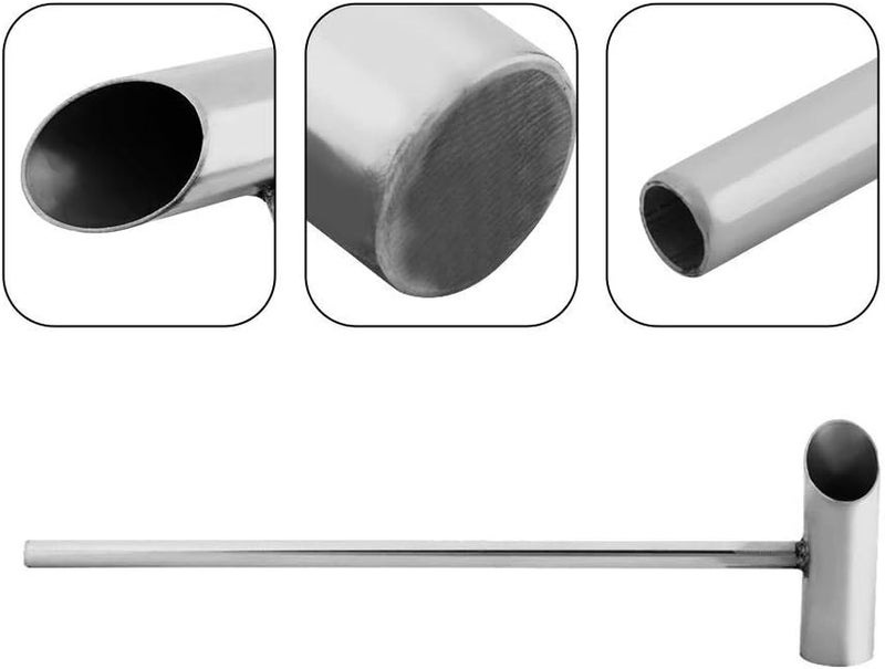 Wendry Machine Spoon, 29cm Long Handle Stainless Steel Sugar Spoon Cotton Candy Machine Spare Parts - Image 3