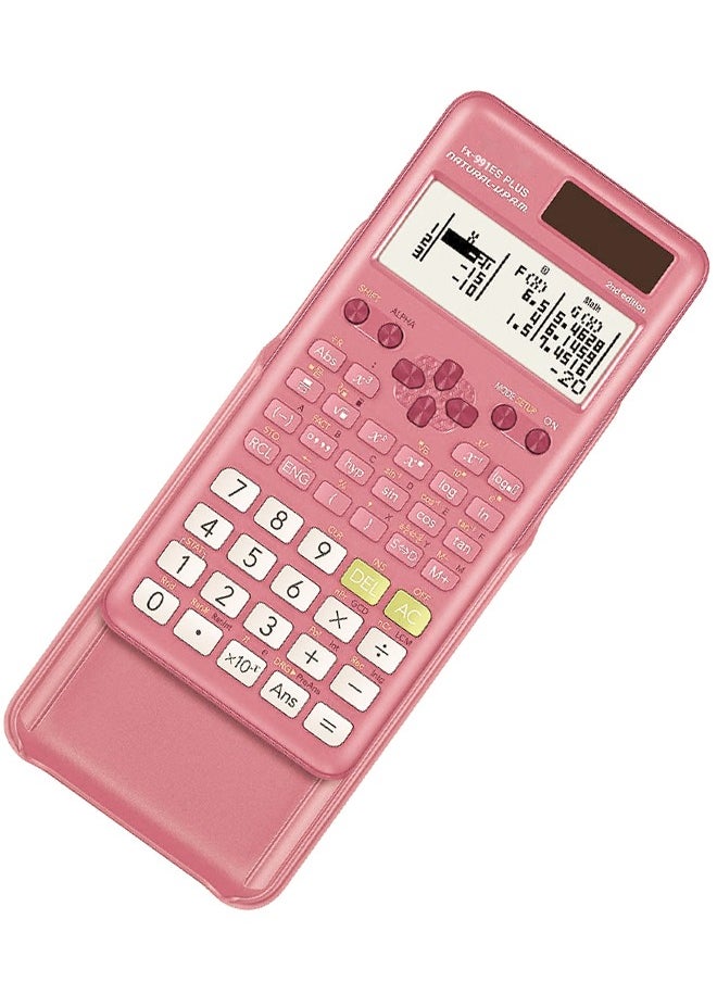 LEXIN - Fx-991Es Plus 2nd Edition Scientific Calculator Pink - Image 1