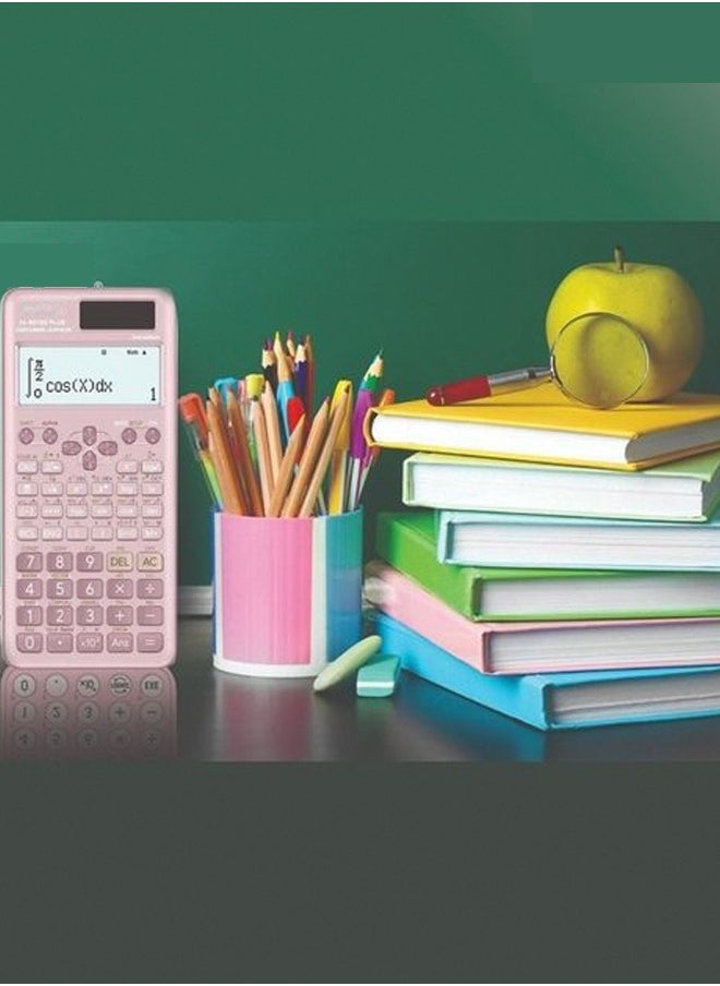 LEXIN - Fx-991Es Plus 2nd Edition Scientific Calculator Pink - Image 1