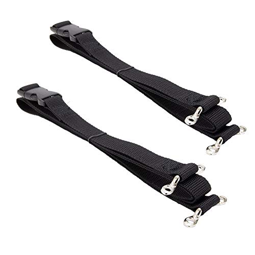 RecPro RV TV Straps 53" Anti-Tip RV Furniture Safety Straps | RV Tie-Down Straps | Lashing Straps (2 Pack) - Image 1