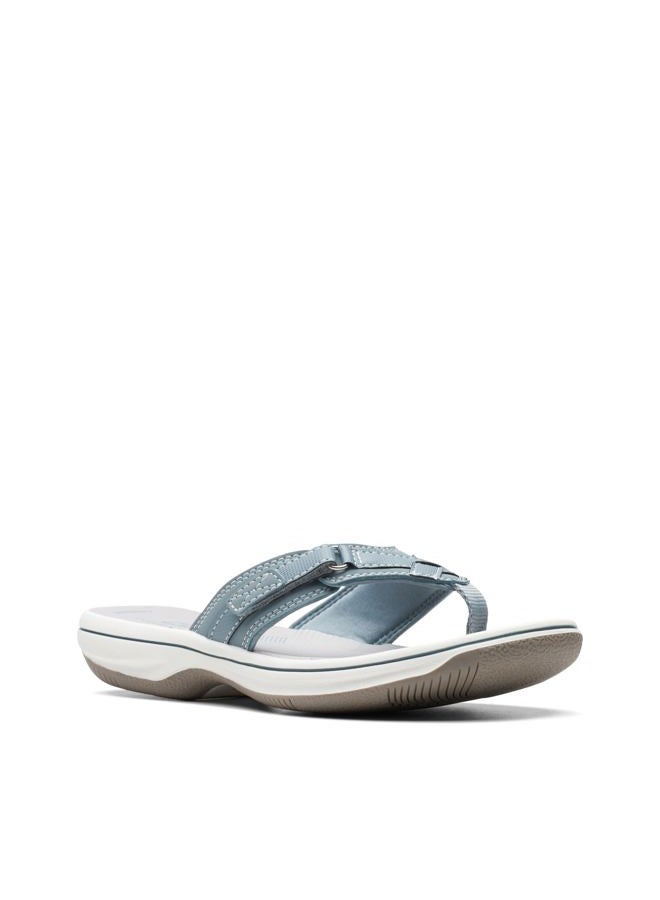 clarks Women's Breeze Sea Flip-Flop, Blue Grey, 40 EU - Image 3