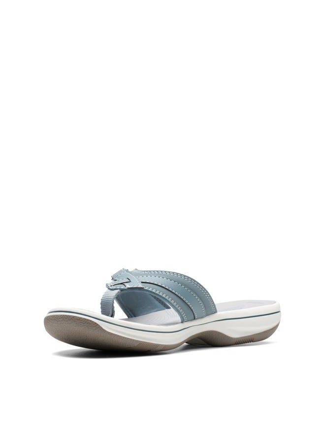 clarks Women's Breeze Sea Flip-Flop, Blue Grey, 40 EU - Image 5