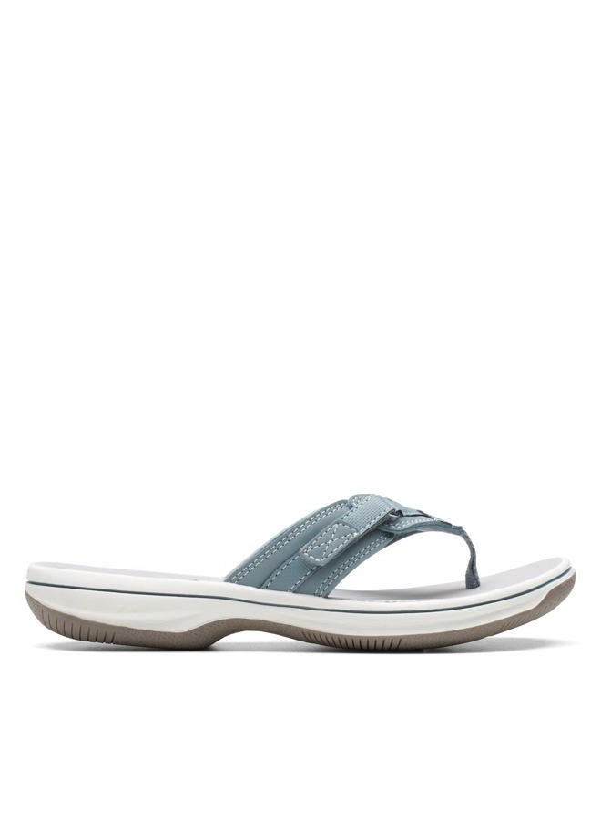clarks Women's Breeze Sea Flip-Flop, Blue Grey, 40 EU - Image 2