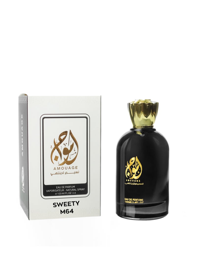 Sweety M64 Inspired by Trammel for men Eau de Parfum 100ml