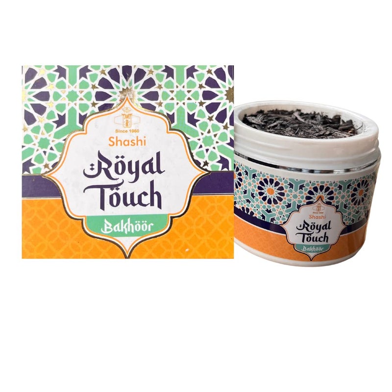 Shashi Royal Touch Premium Bakhoor Wood Chips 40g Oudh Chips Exotic Oriental Aroma for HomeLeaving SpaceBedroomWedding Special Events - Image 1