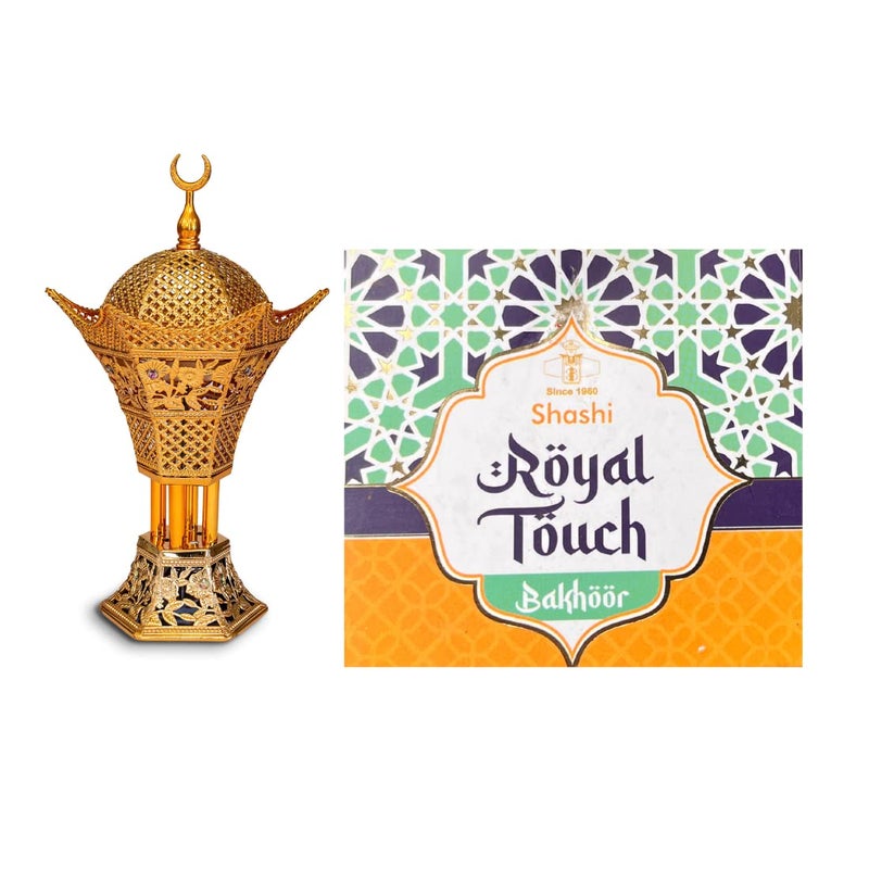 Shashi Royal Touch Premium Bakhoor Wood Chips 40g Oudh Chips Exotic Oriental Aroma for HomeLeaving SpaceBedroomWedding Special Events - Image 2