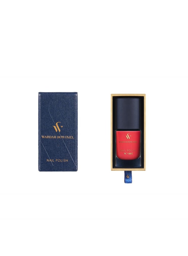 وردة صويمل طلاء أظافر من وردة صويمل - كورال - W107 - Image 3