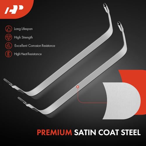 A-Premium Fuel Tank Straps W/ 2PCS Compatible with Jeep Wrangler [YJ Series] 1987 1988 1989 1990 1991 1992 1993 1994 1995 [OHV, 6Cyl 2.5L 4.0L 4.2L] - Image 3