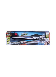 R/C- Hydro Blaster Boat White/Blue RC Remote Control Vehicle 2.4Ghz USB Gift for Kids Girls & Boys Electric Powered High Speed Vehicle for All Ages - pzsku/Z3C7FAC9AEADA8B46FE89Z/45/_/1730143491/f22742df-69b8-4c35-911e-64a5da87a8f3