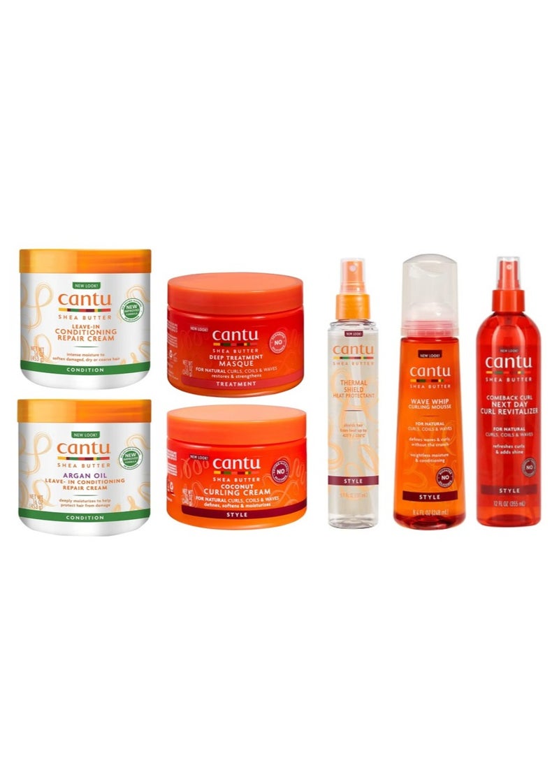 CANTO Set of 8 - Natural Hair Butter - Damaged Hair - Large Set - Image 1