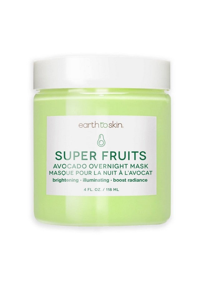 earth to skin Super Fruits Avocado Overnight Mask (4.0 Fl Oz) - Image 1