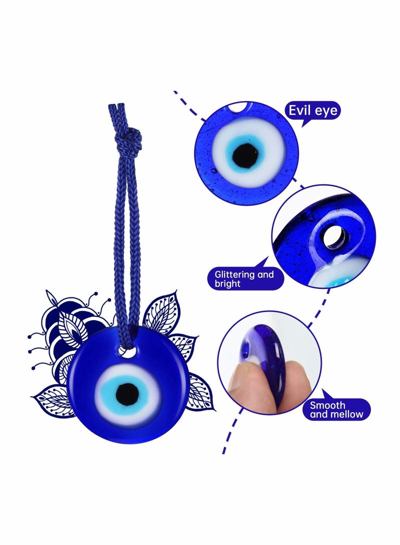 Captaintech 20 Pieces Turkish Blue Eye Beads Charms - Image 3