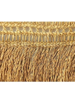 USIRA Usira Handicrafts Paddy Torana with Paddy Grains1 Natural Paddy Toran with 1 Vetiver Root Ganesh Hanging35 Feet Toran with 3 Inch Vetiver Ganesh  - Image 5