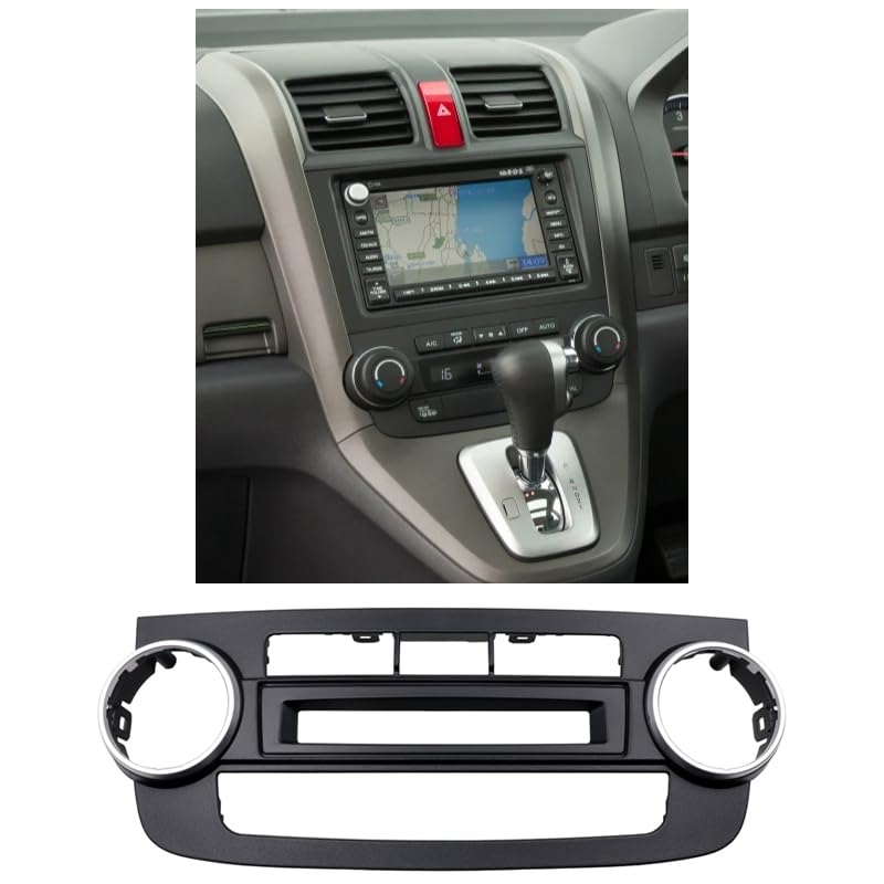 DKMUS Dash A/C Air Conditioning Replacement Panel Installation Mount Trim Kit Compatible with Honda CR-V CRV 2007-2011 AC Bezel (Auto A/C) - Image 5
