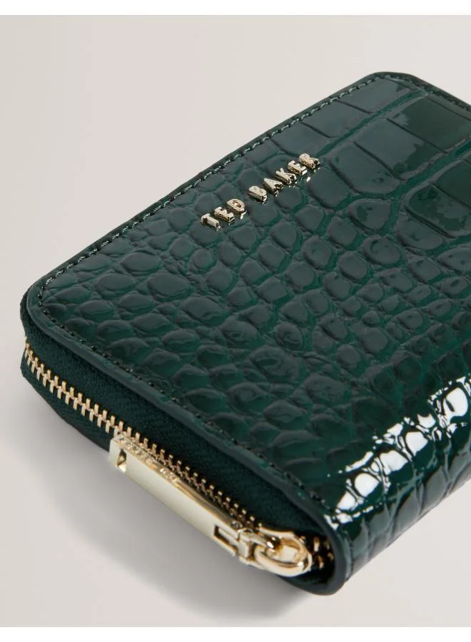 تيد بيكر Connii Mini Imitation Croc Purse