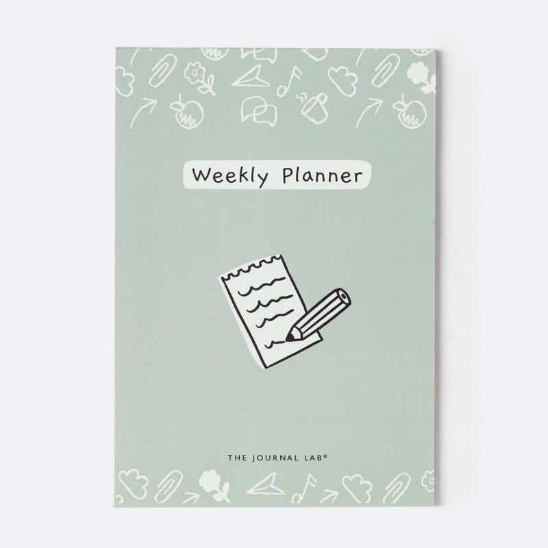 The Journal Lab - Weekly Planner Pad | Weekly Planner Sheets | Notepad | 52 Weeks (Pistachio) - Image 5