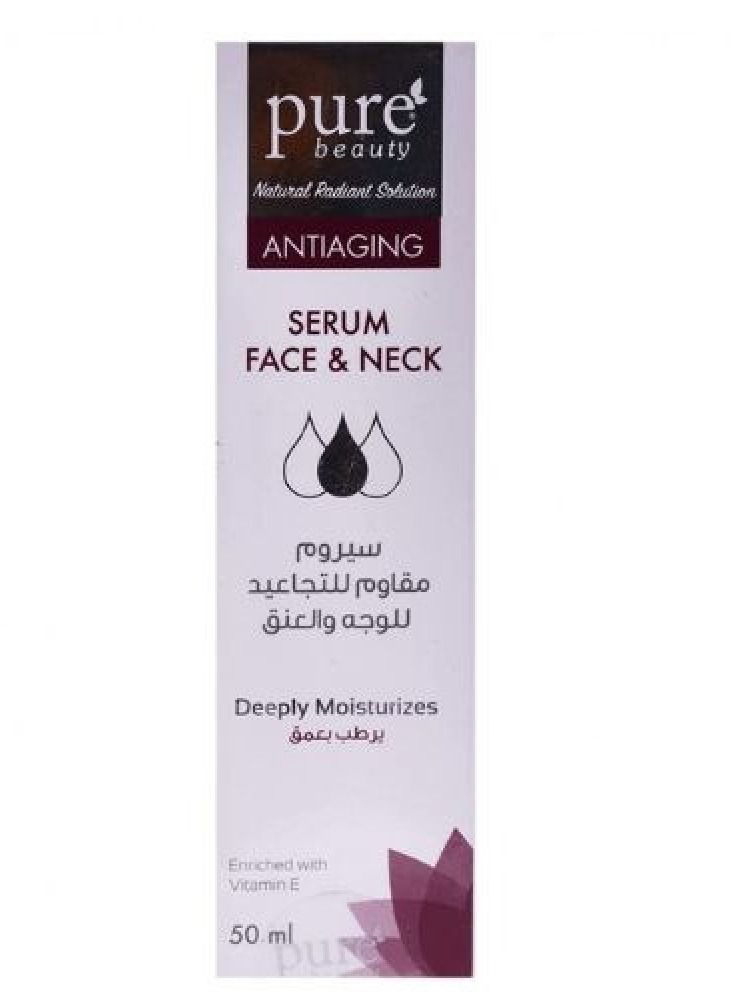 PURE Beauty Natural Anti Aging Serum 50 ml - Image 1