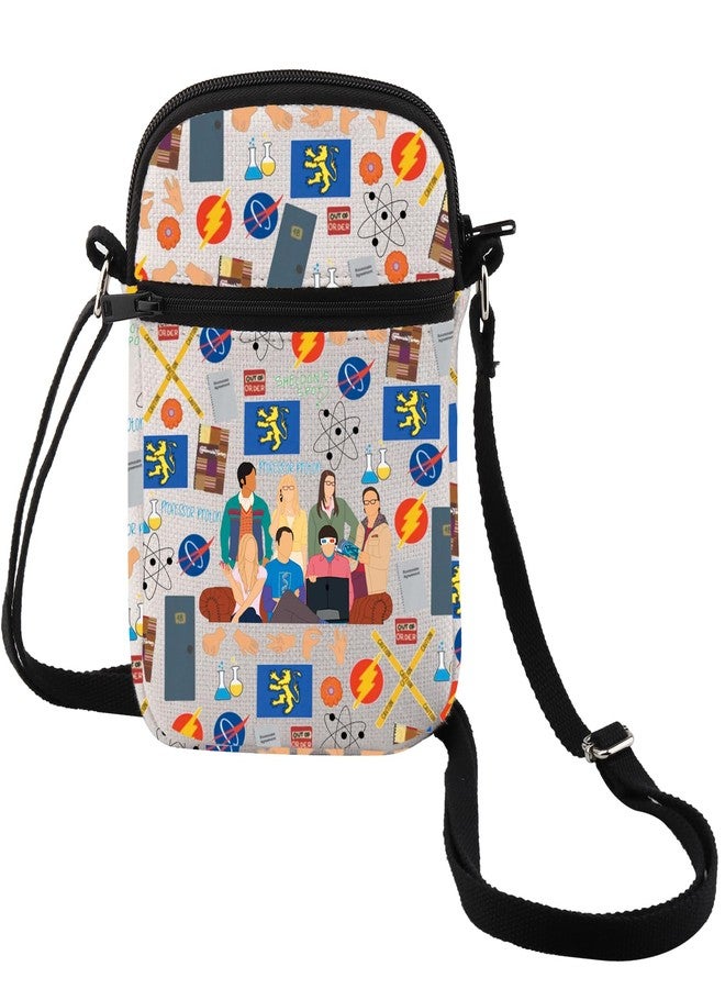 MEIKIUP TBBT Sitcom TV Show Crossbody Bag Leonard and Sheldon Fans Gift Scientist Physicis Shoulder Bag (Bang CB) - Image 1