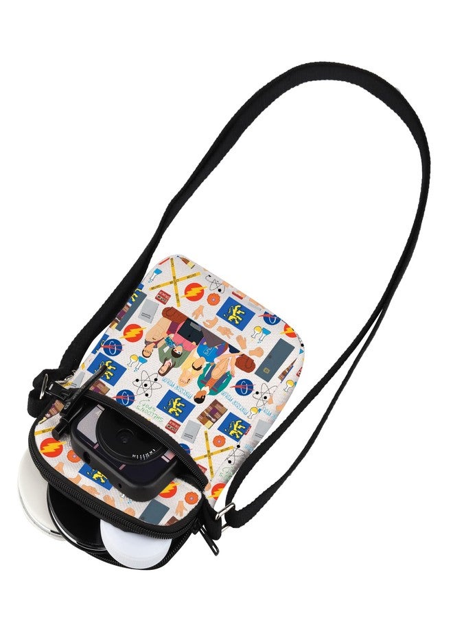 MEIKIUP TBBT Sitcom TV Show Crossbody Bag Leonard and Sheldon Fans Gift Scientist Physicis Shoulder Bag (Bang CB) - Image 2