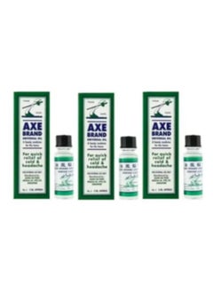 Axe Universal Cold and Headache Quick Relief Oil, 3 Pieces of 3 ml  - Image 1