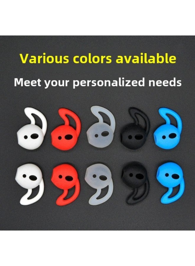 For Apple 12 Generation Earplug Cap Airpods Non-slip Earhook Headphones Sports Silicone Earmuff Protective Cover Wholesale-Color:Earless Blue-Applicable Models:Airpods 1/2 Generation - Image 5